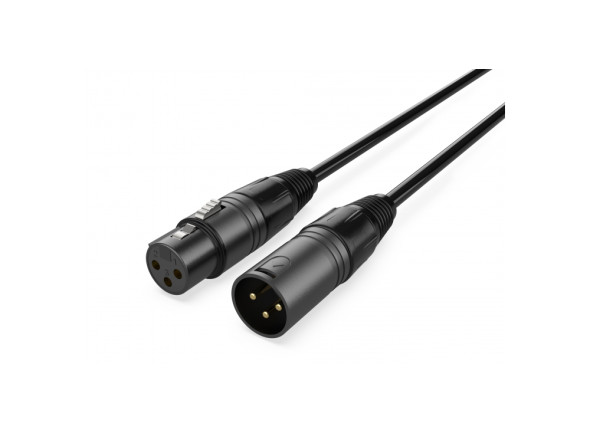 Audibax Pro Silver Black 1m Audibax Pro Silver Black 1m